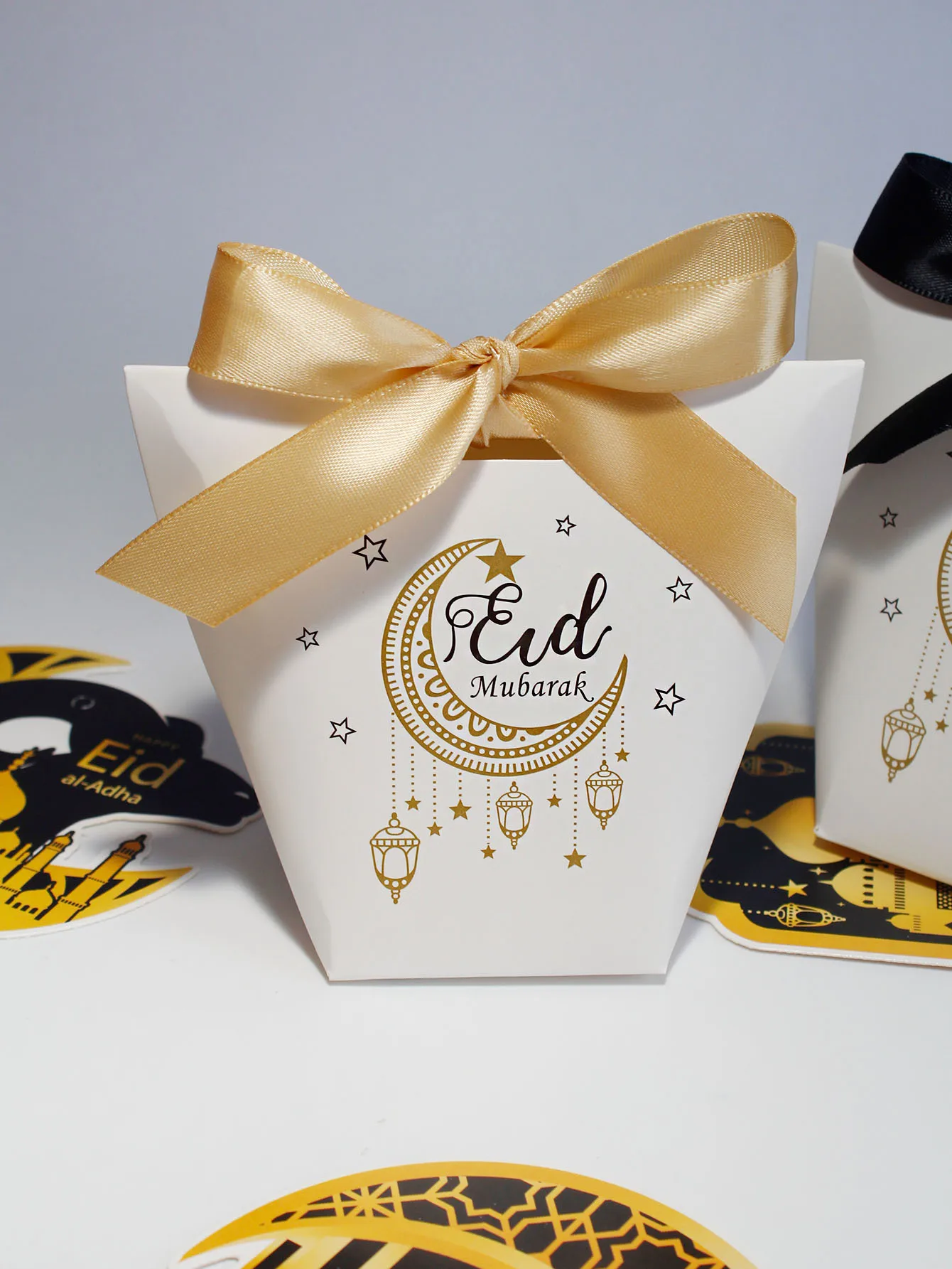 10/20/50 шт. Подарочная коробка Ид Мубарак эксклюзивная исламская конфет для