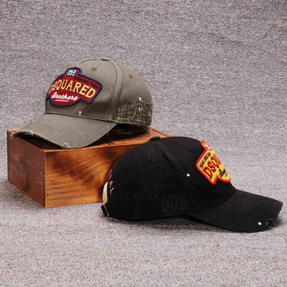 

2022 DSQ2 hat Letter ICON Hats Cotton Men's Ladies Baseball Cap Peaked Cap Decorative Trucker Cap Snapback Outdoor Dad Hat