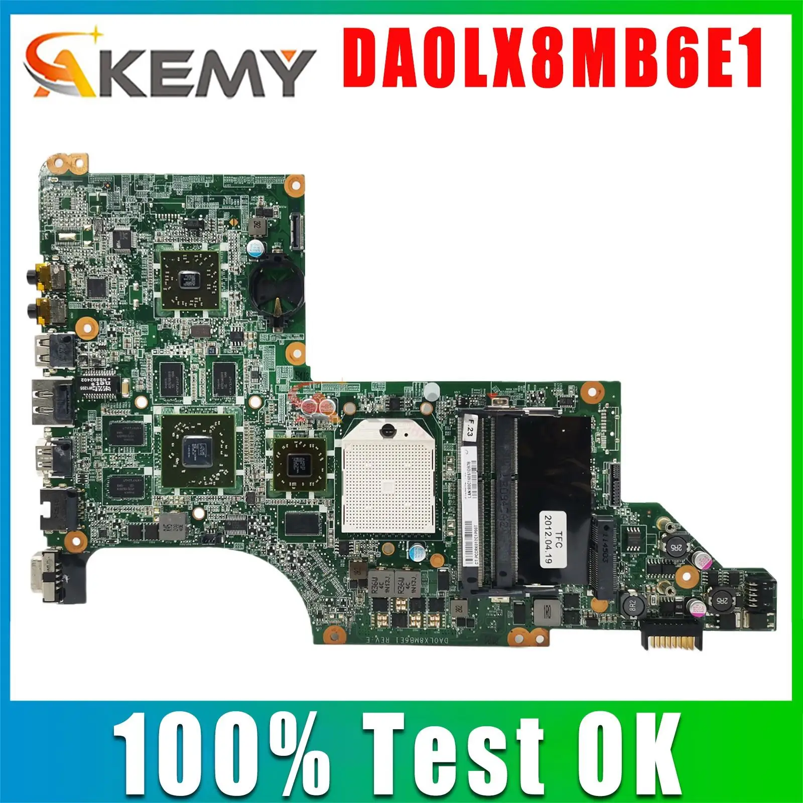 

Free cpu For 630833-001 615686-001 HP Pavilion DV7 DV7-4000 DV7T Series Laptop Motherboard DA0LX8MB6E1 HD 5470M 512MB
