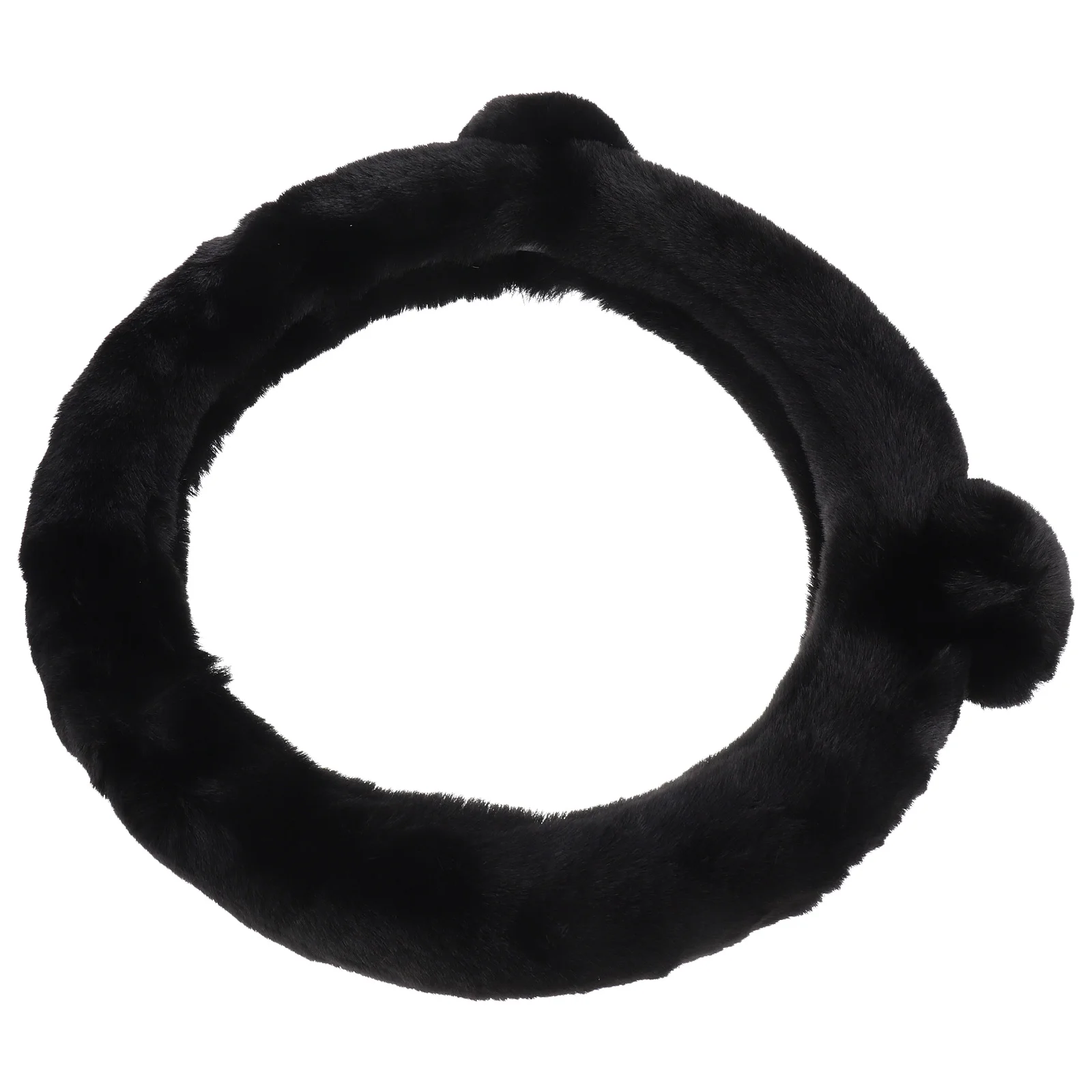 

Steering Wheel Cover Universal Car Automotive Wheels Fluffy Protector Plush Lovely