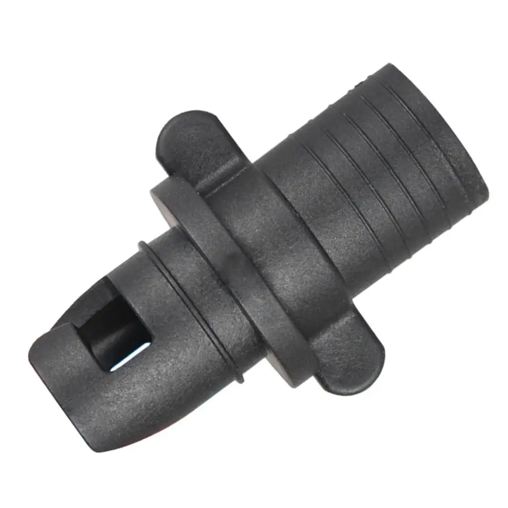

Durable Kayak Valve Adapter Waterproof Dinghy Pump Hose Connector Part Black