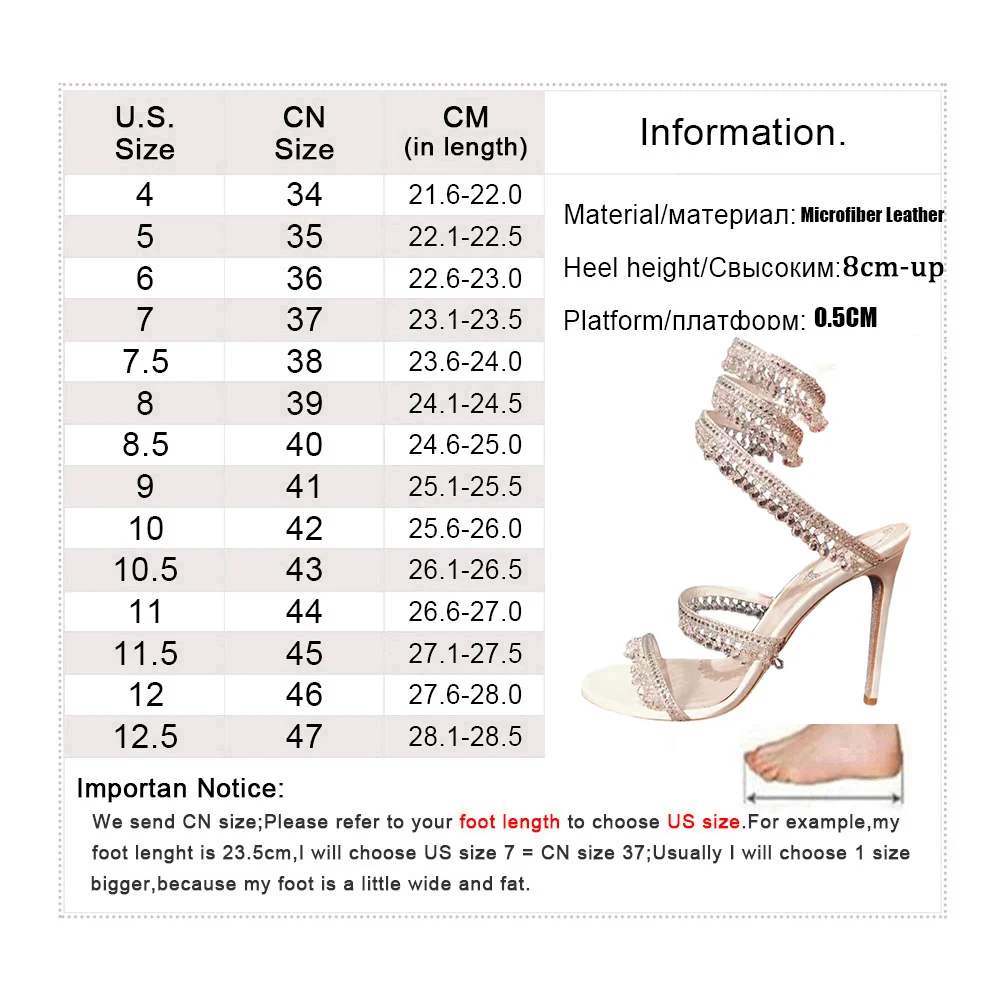 2022 Summer Crystal Pendant Sandals Women Stiletto Open Toe High Heels Sandalias Female Party Wedding Shoes Women Zapatos Mujer images - 6