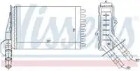 

73374 interior heater radiator for KANGOO CLIO II/////1,5DCI/1.998
