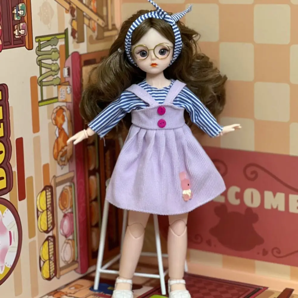 Шарнирная кукла с одеждой красивыми глазами на высоком каблуке 30 см 1/6 SD