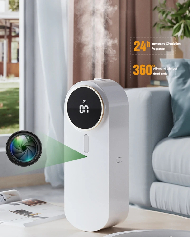 

1080P HD WIFI Mini Camera Air Freshener Camera Aromatic Essential Oils Diffuser Camera Air Freshener Machine Air Purifier Cam