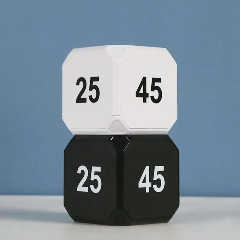 

Милый кухонный таймер цифровой кубический многофункциональный таймер 5-15-25-45 минут управление временем детский таймер для упражнений