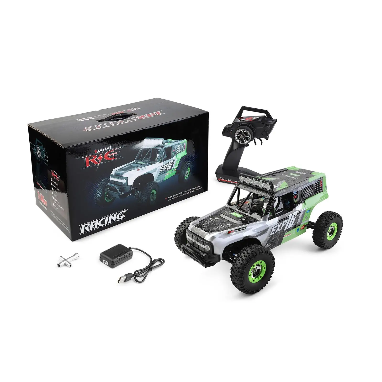 WLtoys 124006 2 4G RC автомобиль 40 км 4WD электрический высокоскоростной дрифт