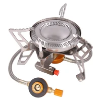 outdoor survival burner 4600w camping gas stove picnic supplies equipment hiking lifer travel strong fire heater picnic food