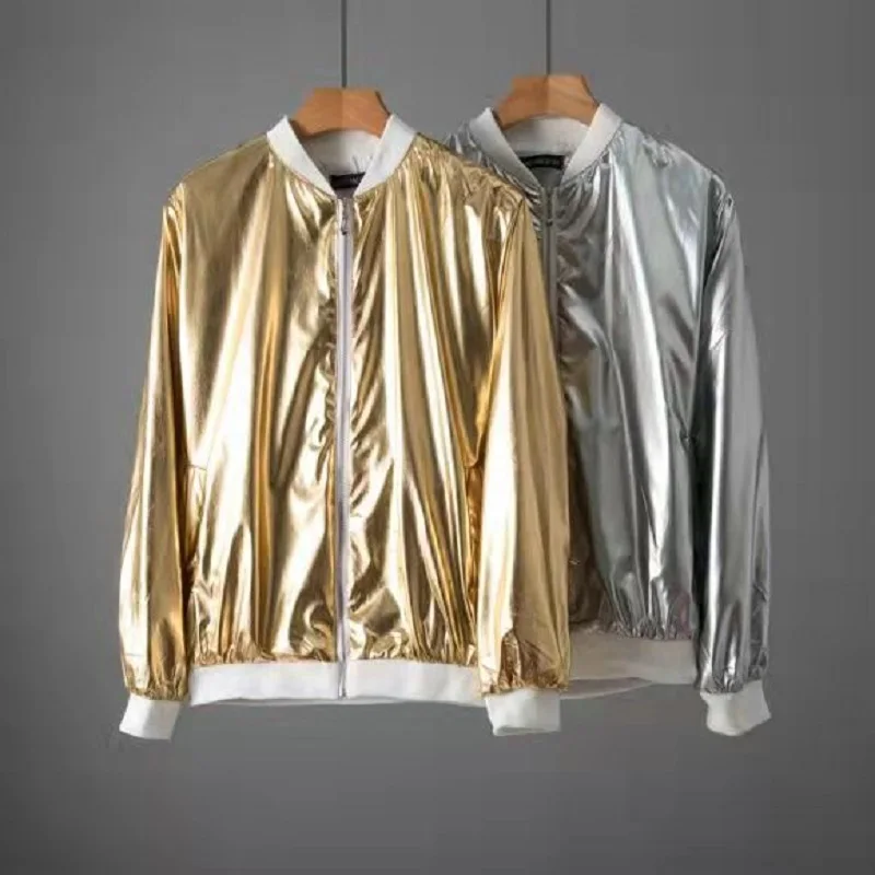 Мужская ветровка куртки костюм для ночного клуба сцены певицы уличная одежда