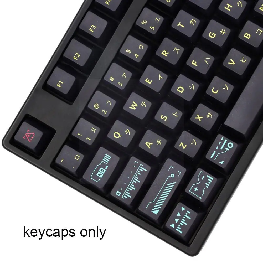 

113 S Gmk Пробуждение крышки s Pbt 5 боковой краситель сублимационный механический профиль Крышка Q2k9