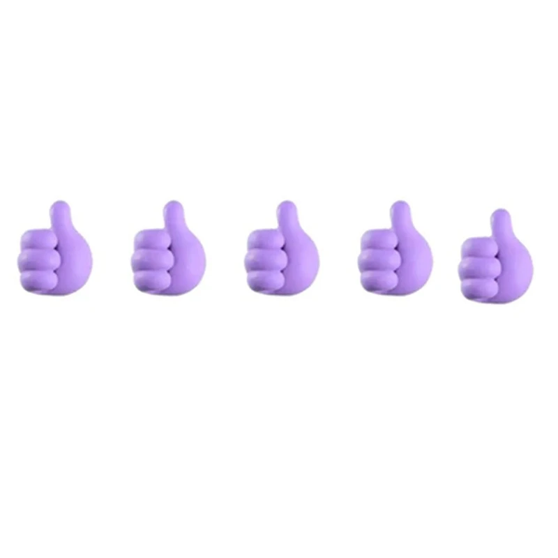 

Multifunctional Clip Holder Adhesive Cable Clips Wire Hand Thumb Shape Storage Clip for Keys Wire