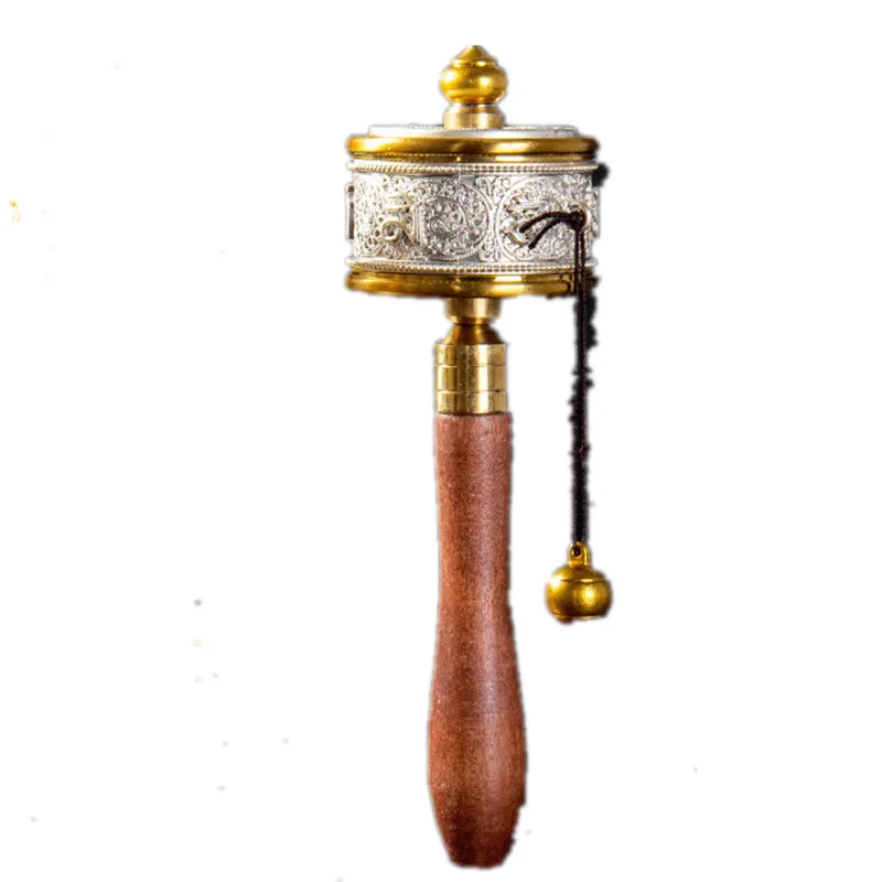 

Буддийское молитвенное колесо Tranic 19,5 см