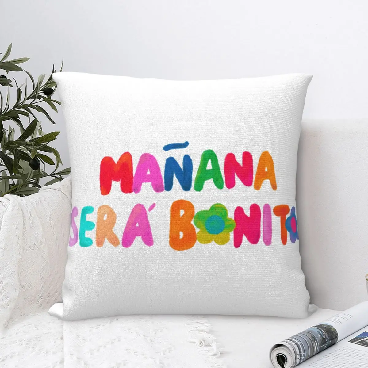 

Manana Sera Bonito Karol G 2023 Square Pillow Cases Cushion Covers Awesome Zippered Decorative Pillowcover for Car 40*40cm