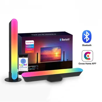 RGB Light bar for Gaming Lights,TV led Lights That sync with Music,Bluetooth APP and Remote Control,USB LED Light bar for Gaming Setup, Room,PC, TV, Backlight 1