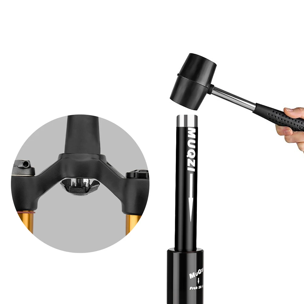 

Инструмент для снятия сердечника вилки передней вилки из алюминиевого сплава Профессиональный инструмент для ремонта велосипедной гарнит...