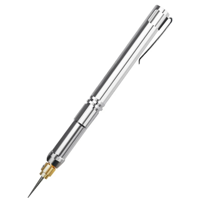 

Mini Cordless Electric Carving Pen 3.7 V Rechargeable Engraving Tool DIY Engraver Grinder Polishing Tools Set