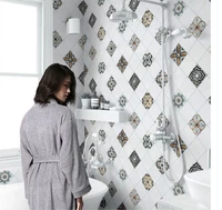 bathroom self adhesive waterproof sticker bathroom toilet moisture proof wall wallpaper wall renovation anti mildew sticker pvc