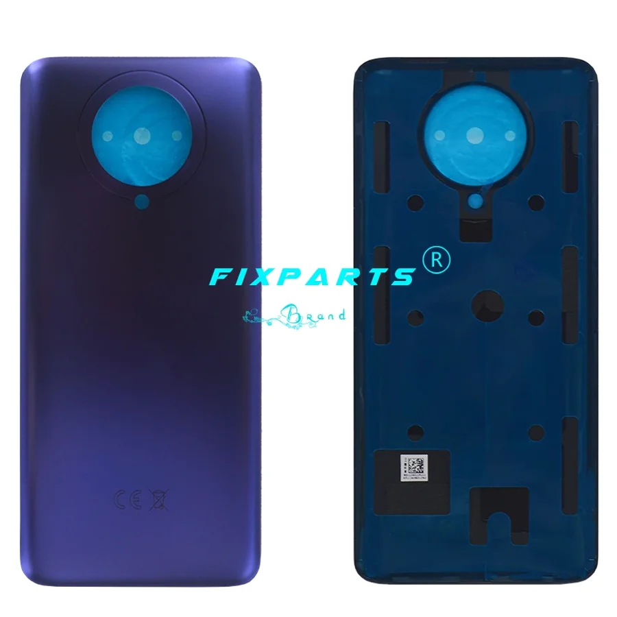 Задняя крышка для Xiaomi Poco F2 Pro металлический корпус задняя батарейного отсека