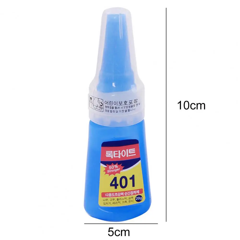 

20g Useful Adhesive Glue Multipurpose 401 Glue Rapid Solidification Professional Bow Arrow Quick-drying Glue Repair