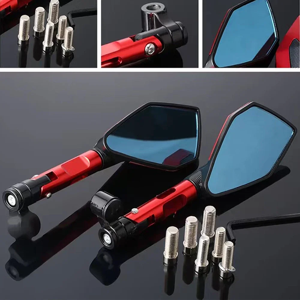 Мотоциклетные алюминиевые зеркала заднего вида с ЧПУ боковое зеркало для Benelli