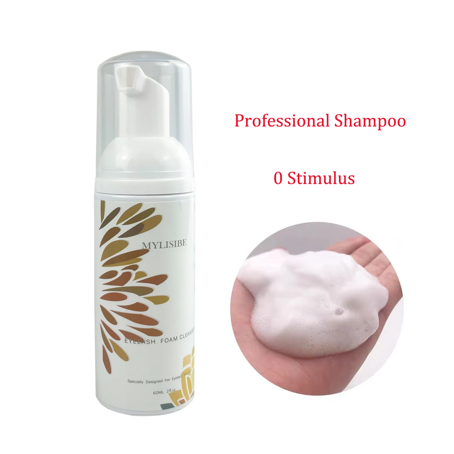 

High Quality Gentle Eyelash Shampoo Lash Eyelid Cleanser Mousse Foam Makeup Remover Bubble Makeup Clean Pump Head Free Shipping