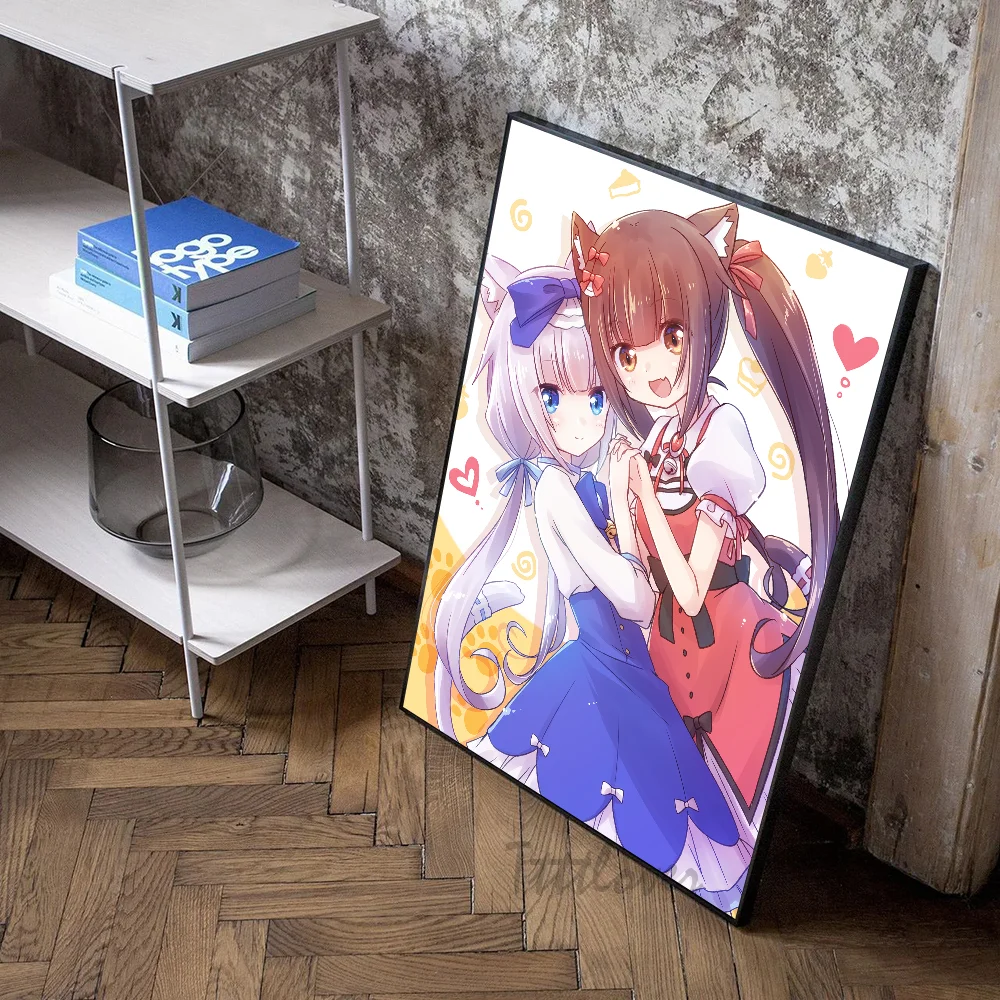 Nekopara Neko Para аниме постер наклейки художественные настенные фрески Декор игровой