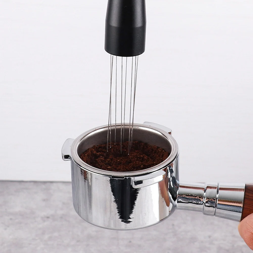 

Coffee Powder Tamper Distributor LevelerTool Coffee Powder Espresso Stirrer Stirring Tool Food-grade Stainless Steel Needles