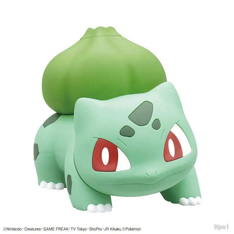 Фото Оригинальная коллекция Bandai Pokemon Plamo Quick Lite: Игрушки-конструкторы Eevee, Bulbasaur, Pikachu, Charmander, Squirtle для мальчиков и девочек, подарок №3