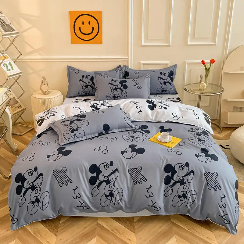 Комплект постельного белья Disney с 3d рисунком Микки и Минни Маус пододеяльник