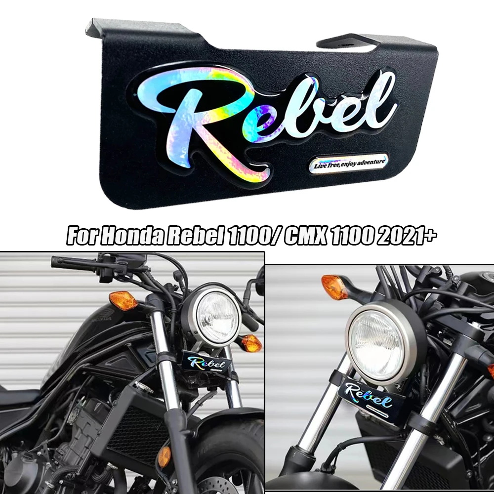 CMX1100 Fork Cover Emblem For HONDA Rebel 1100 The ugly decorative cover of the horn under the headlight REBEL cmx1100 2021 2022