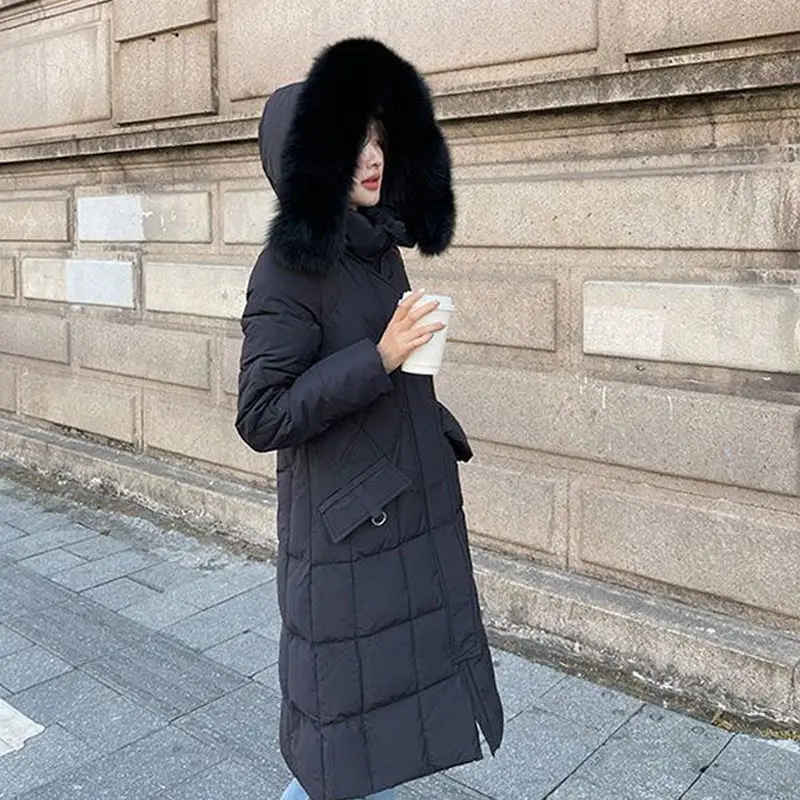 Women's Winter Jacket Down Jacket Female Winter 2022 Women Coats Down Jacket Parkas Korean Long Down Coat Women Warm Puffer Coat