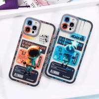 jome new angel eyes transparent phone case for iphone 13 12 11 pro max border cat eye protective cove for 7 8 plus xr x xs max