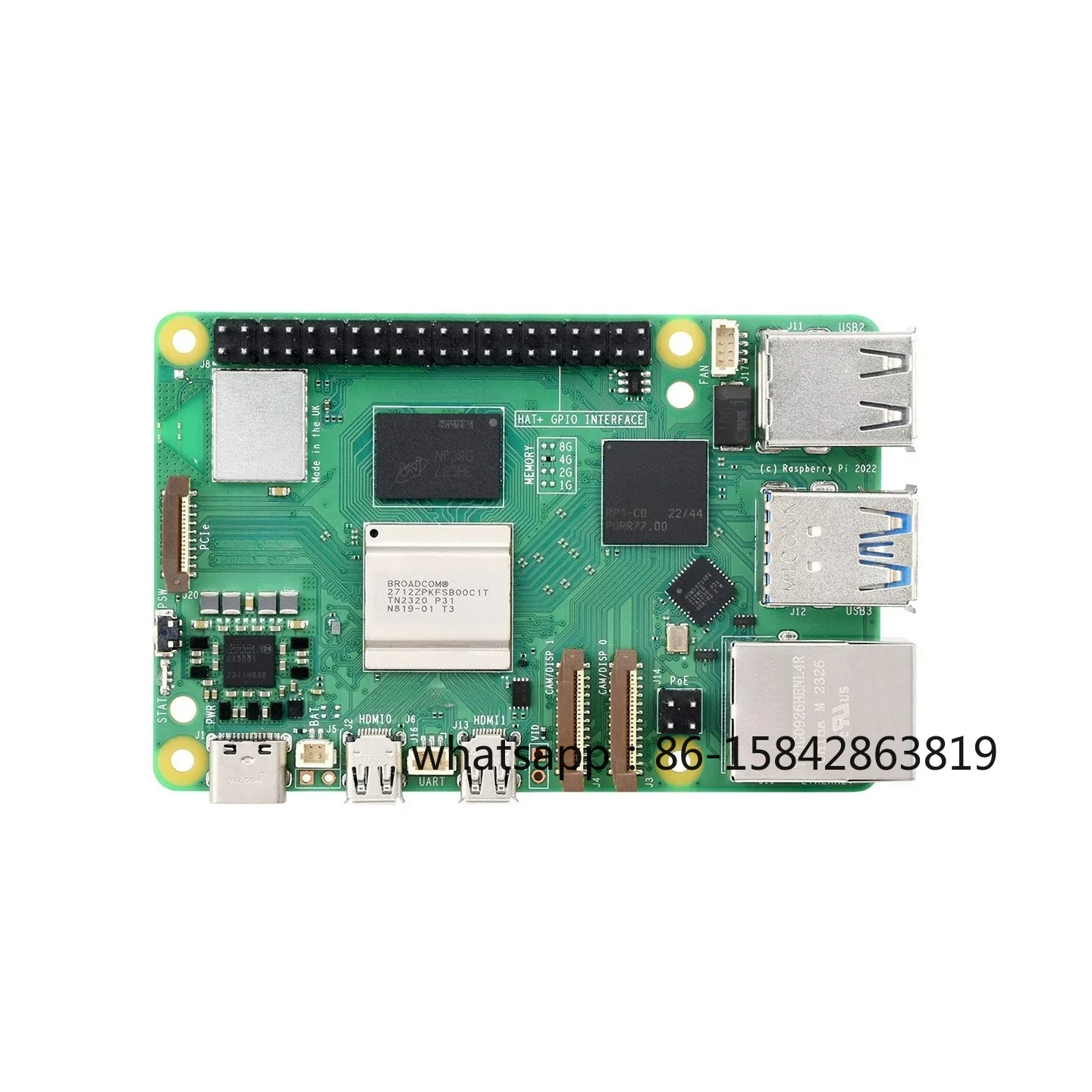 Фото Новый комплект Raspberry Pi 5-го поколения 4/8/16 ГБ BCM2712 уже в продаже №4