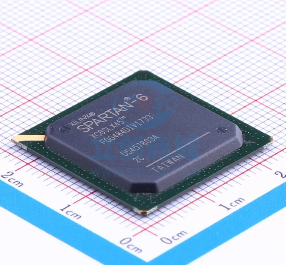 XC6SLX45-2FGG484C Package BGA-484 New Original Genuine Programmable Logic Device (CPLD/FPGA) IC Chip