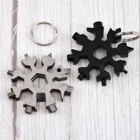 snowflake wrench hex wrench multifunctional camping outdoor survival tool bottle opener screwdriver buy 1 get 1 free