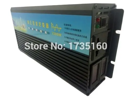

2500w convertitore di fornitura di energia solare 60V 72V pure sine wave inverter