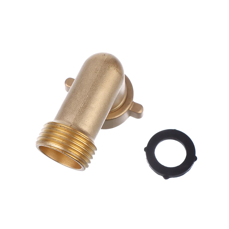 Колено шланга 90 градусов с разъемом Easy Grip | Идеально подходит для водоотводных