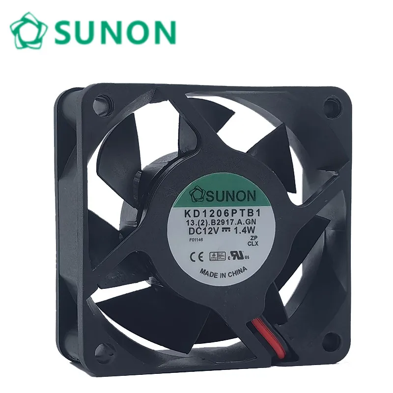 Новый jianzhun KD1206PTB1 6025 12 В 1,4 Вт 6 см бесшумный вентилятор охлаждения шасси