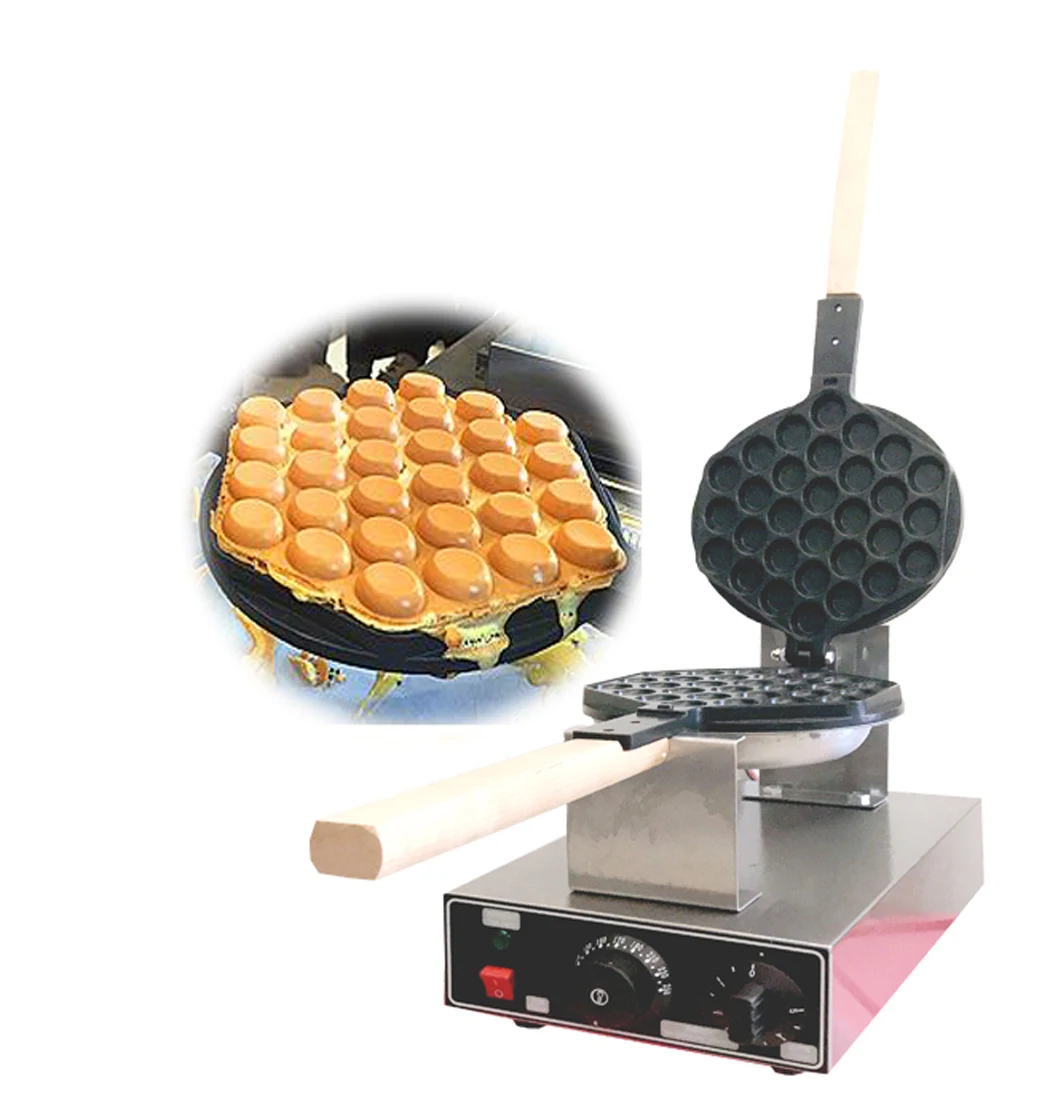 

Wholesale 10 units Commercial use Egg waffle maker machine HongKong Puff Eggs Iron For Free shipping sent to USA Canada