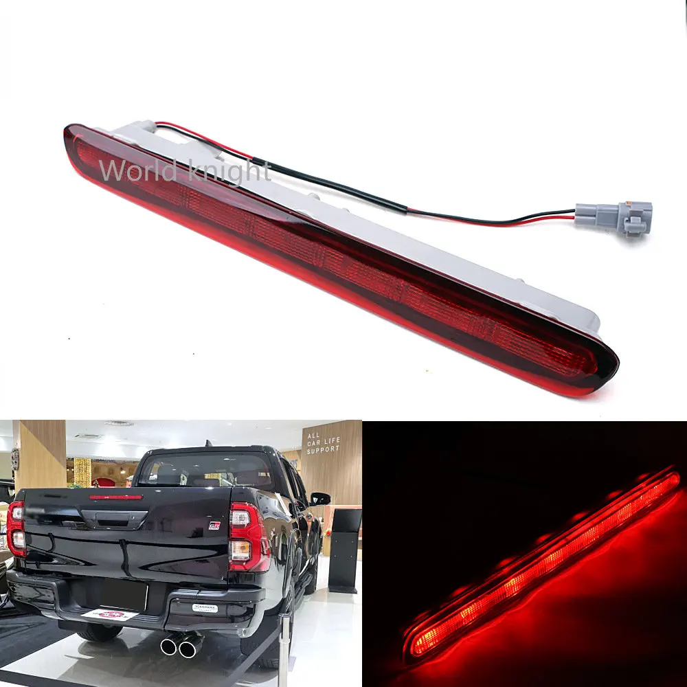

1Pcs High Mount Brake Light For Toyota Hilux VIGO 2015- 2017 High Positioned Third Tail turn signal