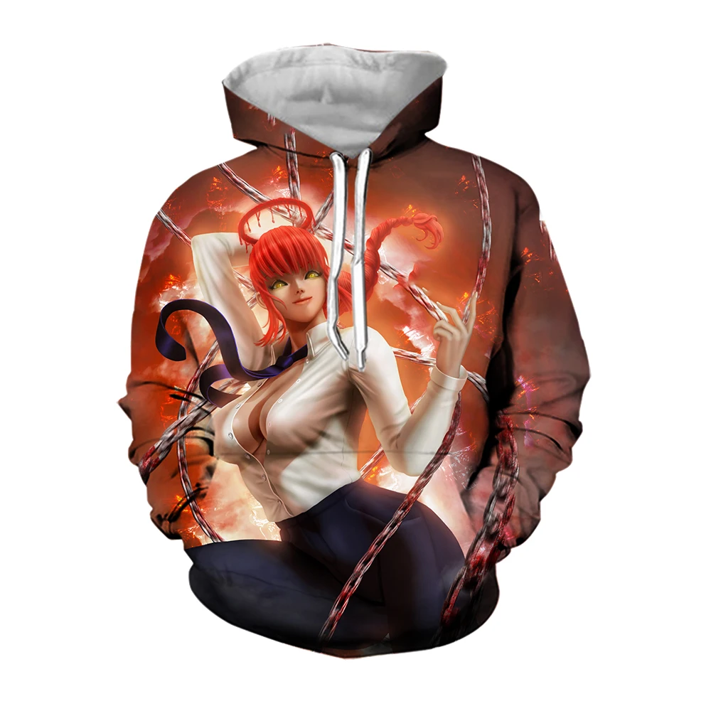 

Jumeast 3d Printed Makima Chainsaw Man Hoodies Kpop Winter Overfit Hooded Sweatshirts Flipper Zero Hacker Drip Baggy Men Clothes