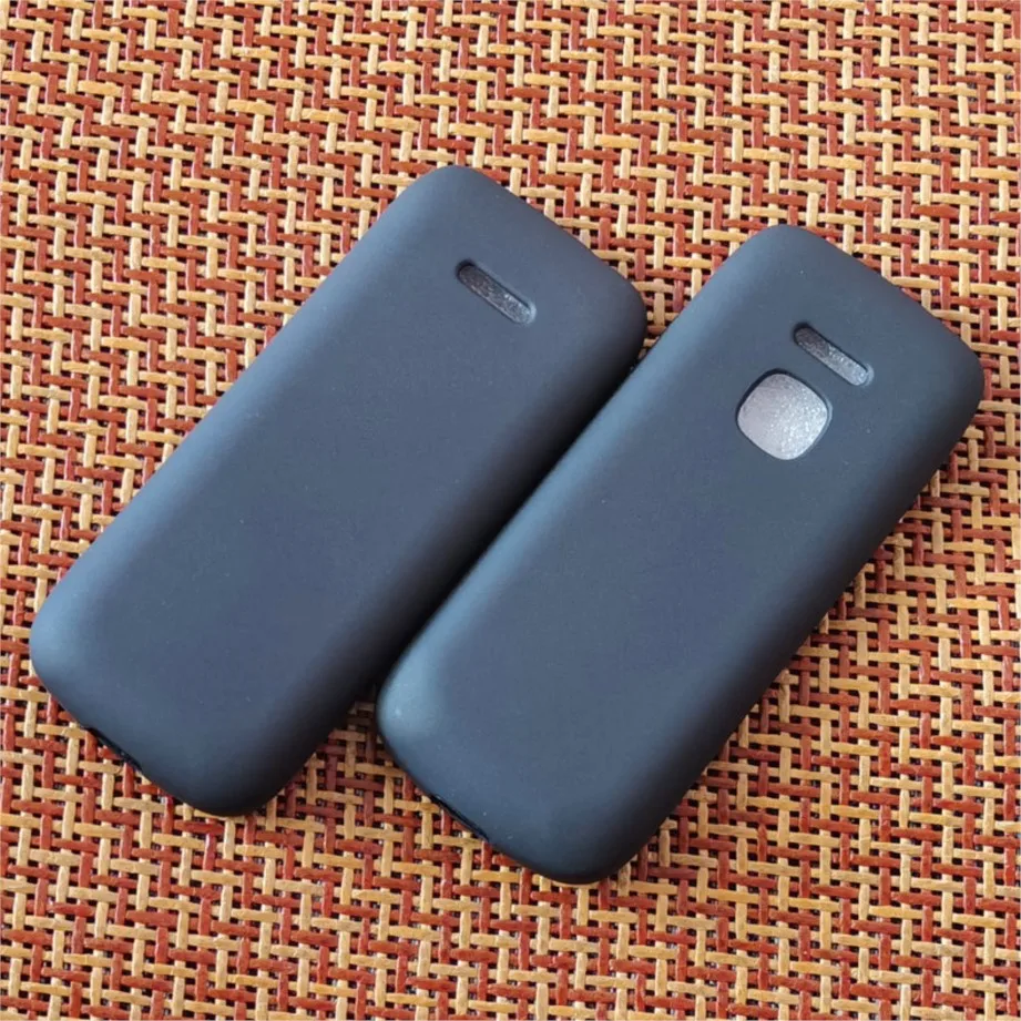 Черный мягкий чехол из ТПУ силиконовый для Nokia 215 225 защитная задняя матовая