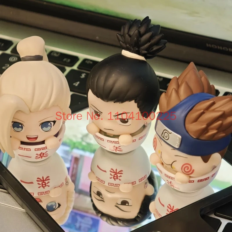 Фото В наличии: Оригинальная коллекционная фигурка Bandai Naruto Lamian Noodles Moment Series (слепая коробка), модель персонажа аниме, игрушка, подарок №4