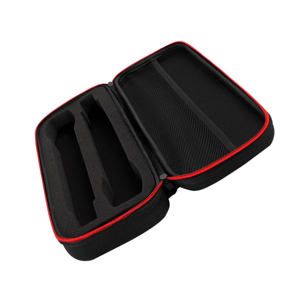 

Wireless Microphone Case: Hard EVA Case for Handheld Microphone Dual Mic Bag Microphone Hard Carrying Travel Case