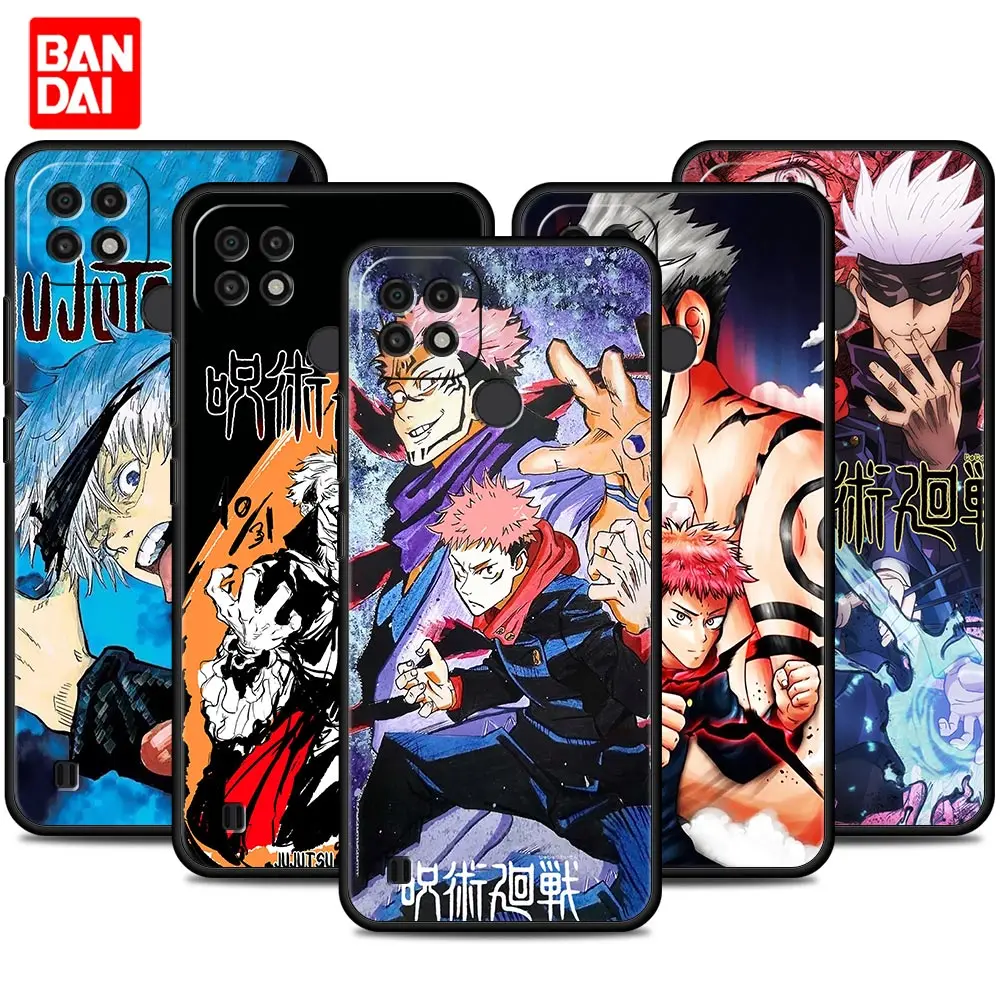 

Jujutsu Kaisen Todo Japanese Case for Realme 8i 8 Pro C21Y C25 C11 C20 7 7i 9i XT GT GT2 C15 C3 C21 2020 Black Silicone Phone