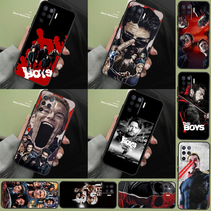 TV Series THE BOYS Cover For OPPO A15 A16 A52 A72 A92 A54 A74 A94 A15 A3S A5S A5 A9 A31 A53 A83 A91 A93 Case