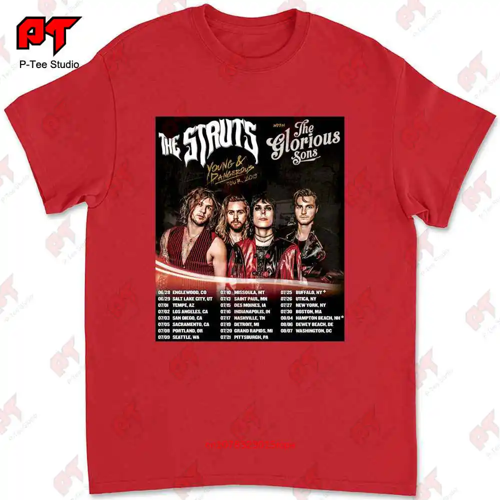Фото Футболка The Struts The Gloriuous Sons Tour 2019 №4