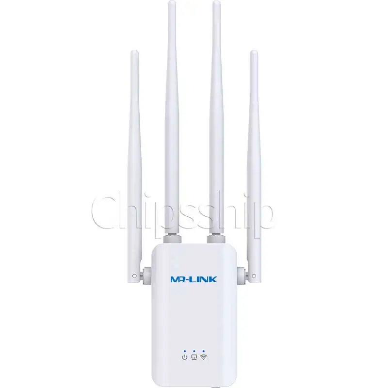 Full WiFi Coverage 300Mbps WiFi Singal Extender Wireless Repeater with 4 External Antenna ML-WR304S