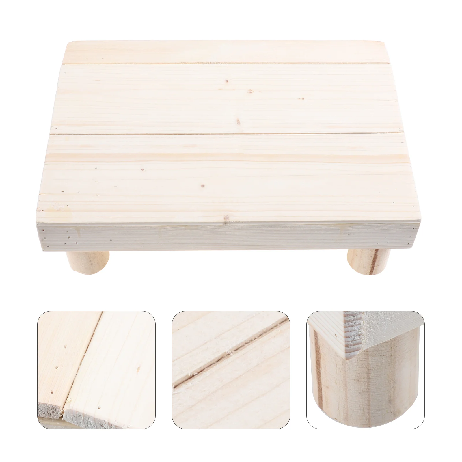 

Rest Stool Small Step Ladder for Kitchen Bathroom Portable Bed Stool Rest Stool Under Desk for Elders Kids