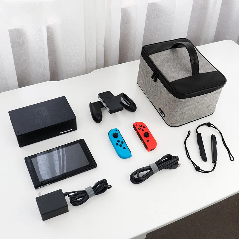 

Для Nintendo Switch цифровые сумки для хранения Органайзер для электронных кабелей Usb провода портативное зарядное устройство Внешний аккумулято...